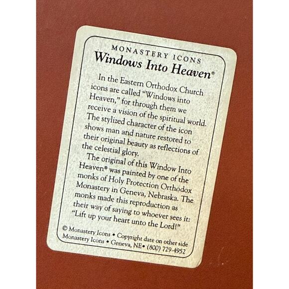 Monastery Icons Saint Anna Wooden Eastern Orthodox Plaque Wall Decor Handpainted - Picture 3 of 6